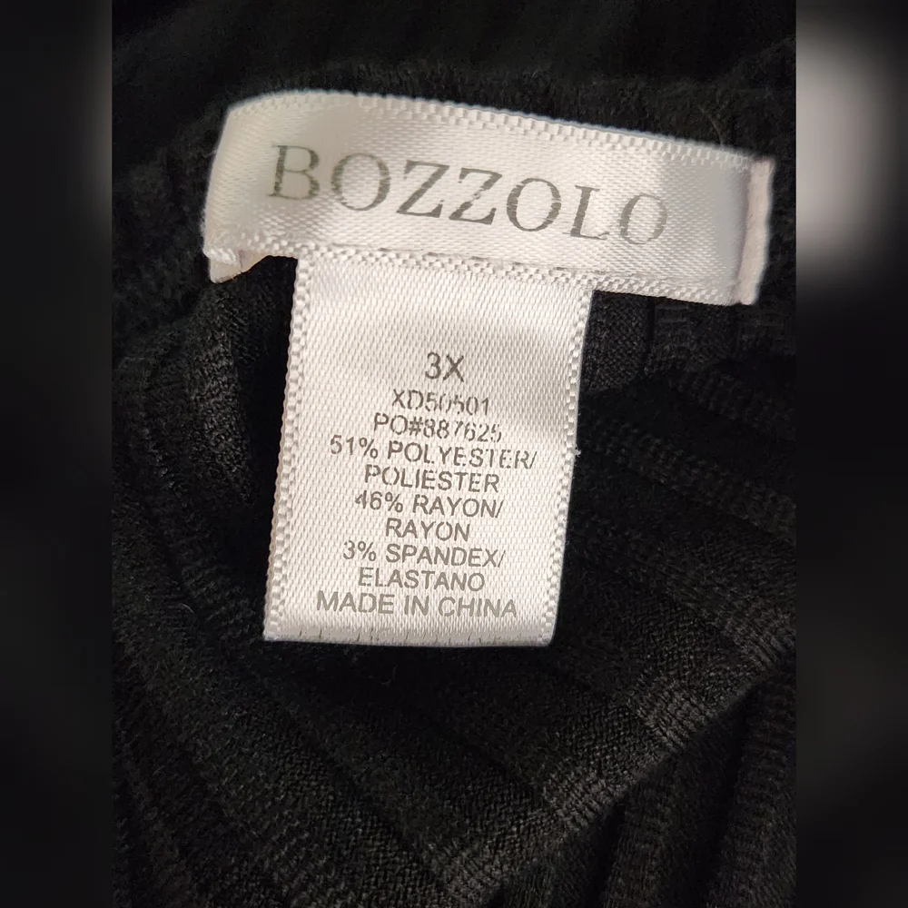 Bozzolo Black Halter Dress - Picture 5 of 5